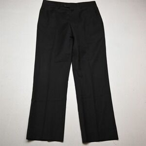 Santorelli 34x30 Charcoal Gray 100% Wool Romeo Italy Straight Dress Mens Pants